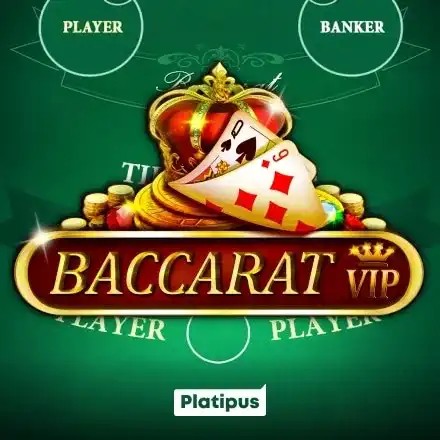 Official Table Games logo: Baccarat VIP by Platipus at National Casino