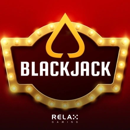 Blackjack Neo slot logo by Relax Gaming at National Casino