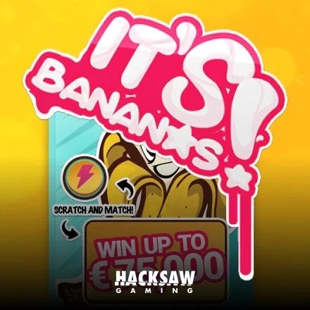 It’s bananas! game by Hacksaw Gaming – logo hosted on National Casino