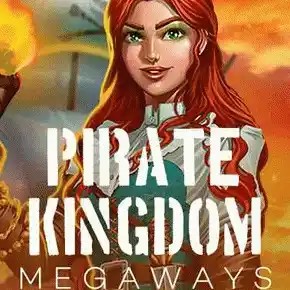 Pirate Kingdom Megaways logo by Iron Dog Studio National Casino