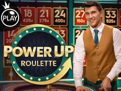 Power UP Roulette slot icon by Pragmatic Play, available at National Casino