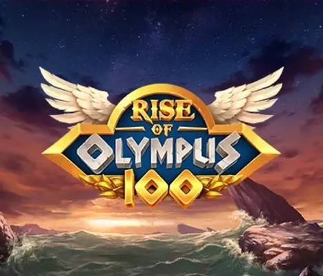 Official Slots logo: Rise of Olympus 100 by Play'n GO at National Casino