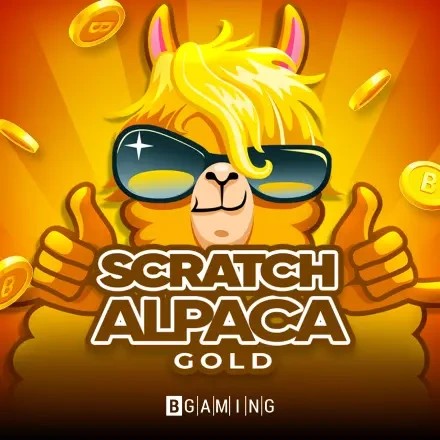 Scratch Alpaca Gold game by BGAMING – logo hosted on National Casino