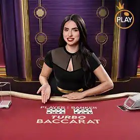 Turbo Baccarat slot logo by Pragmatic Play at National Casino